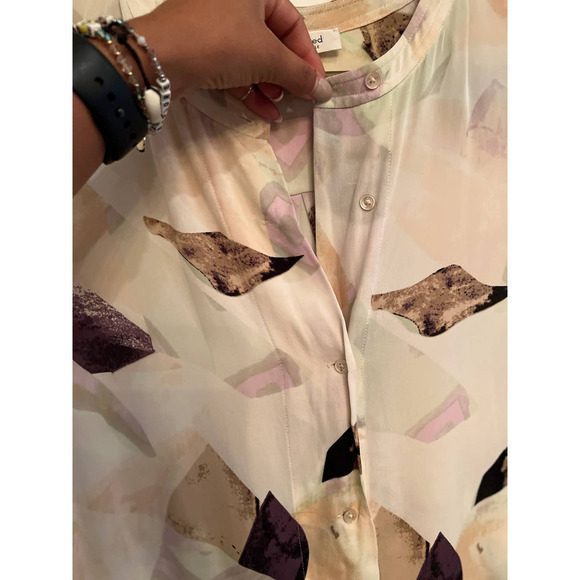 Wilfred Tunic 100% Silk Dress - Picture 6 of 9